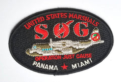 Operation Just Cause PANAMA MIAMI United States Marshals SOG Patch