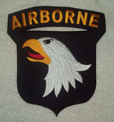 ARMY 101st AIRBORNE SCREAMING EAGLES LARGE BACK PATCH
