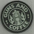 GUNS AND COFFEE 3D PVC HOOK BACKING PATCH - Dark Ops