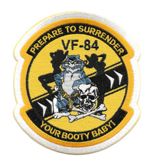 Tomcat VF-84 "Jolly Rogers" Surrender Your Booty Baby Navy Patch