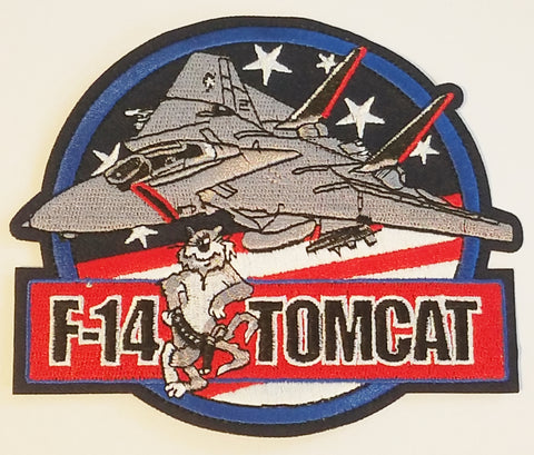F-14 Fighter Jet Navy Tomcat Military Patch