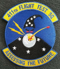 411th Flight Test Squadron - Assessing the  Future - Edwards AFB Patch