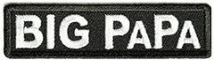 BIG PAPA Name Tag TAB PATCH
