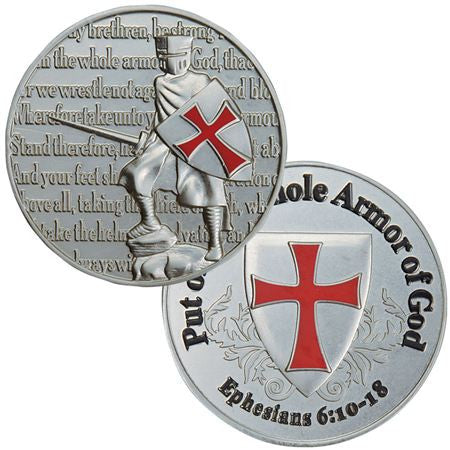 Armor Of God Challenge Coin