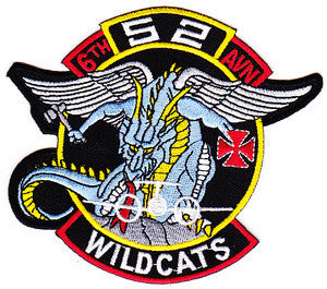 ARMY 6th Battalion 52nd Aviation Regiment Company A Military Patch WILDCATS KOREA
