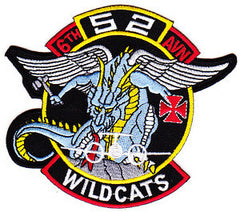 ARMY 6th Battalion 52nd Aviation Regiment Company A Military Patch WILDCATS KOREA