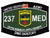 237th Medical Detachment Patch DMZ DUSTOFF
