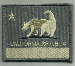 CALIFORNIA REPUBLIC "BAD BEARS" HOOK BACKING PATCH - ACU LIGHT