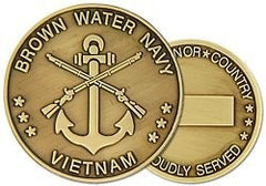 BROWN WATER NAVY VIETNAM Challenge Coin