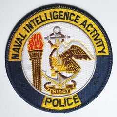 Naval Intelligence Activity "Police" Patch