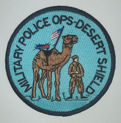 Desert Shield Military Police Ops Patch