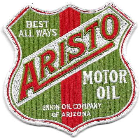 Aristo Motor Oil Vintage Style Patch