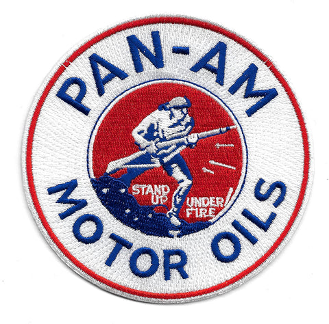 PAN-AM Motor Oil Vintage Style Patch