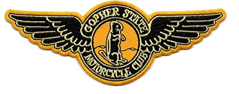 GOPHER STATE MC Vintage Style Motorcycle Biker Patch