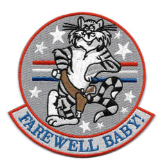 FAREWELL, BABY! Tomcat Navy Military Patch