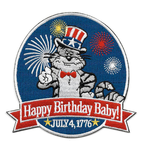 TOMCAT Happy Birthday Baby! Military Patch