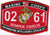 0261 GEOGRAPHIC INTELLIGENCE SPECIALIST USMC MOS MILITARY PATCH SEMPER FIDELIS