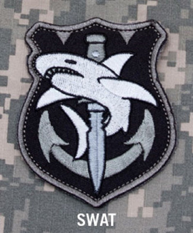 TACTICAL SHARK Hook Backing Patch - SWAT