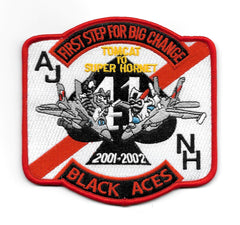 VF-41 TOMCAT to SUPER HORNET Black Aces Patch