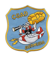 Coast Guard Air Detachment BERMUDA CGAD USCG Patch POPEYE