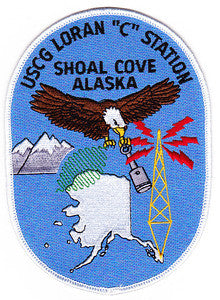 US COAST GUARD USCG LORAN "C" STATION Shoal Cove Alaska Military Patch