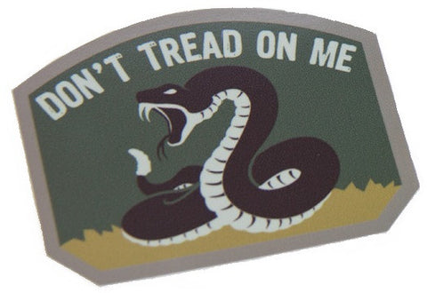 DON'T TREAD ON ME TACTICAL COMBAT DECAL STICKER - MULTICAM