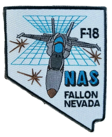 NAS Fallon F-18 Naval Air Station Fallon Nevada Military Patch