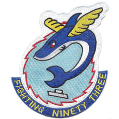 VF-93 Navy Fighter Squadron Military Patch FIGHTING NINETY THREE