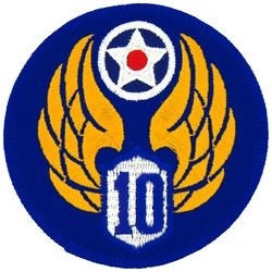 10th AIR FORCE MILITARY PATCH