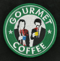 GOURMET COFFEE MORALE HOOK & LOOP VELCRO PATCH