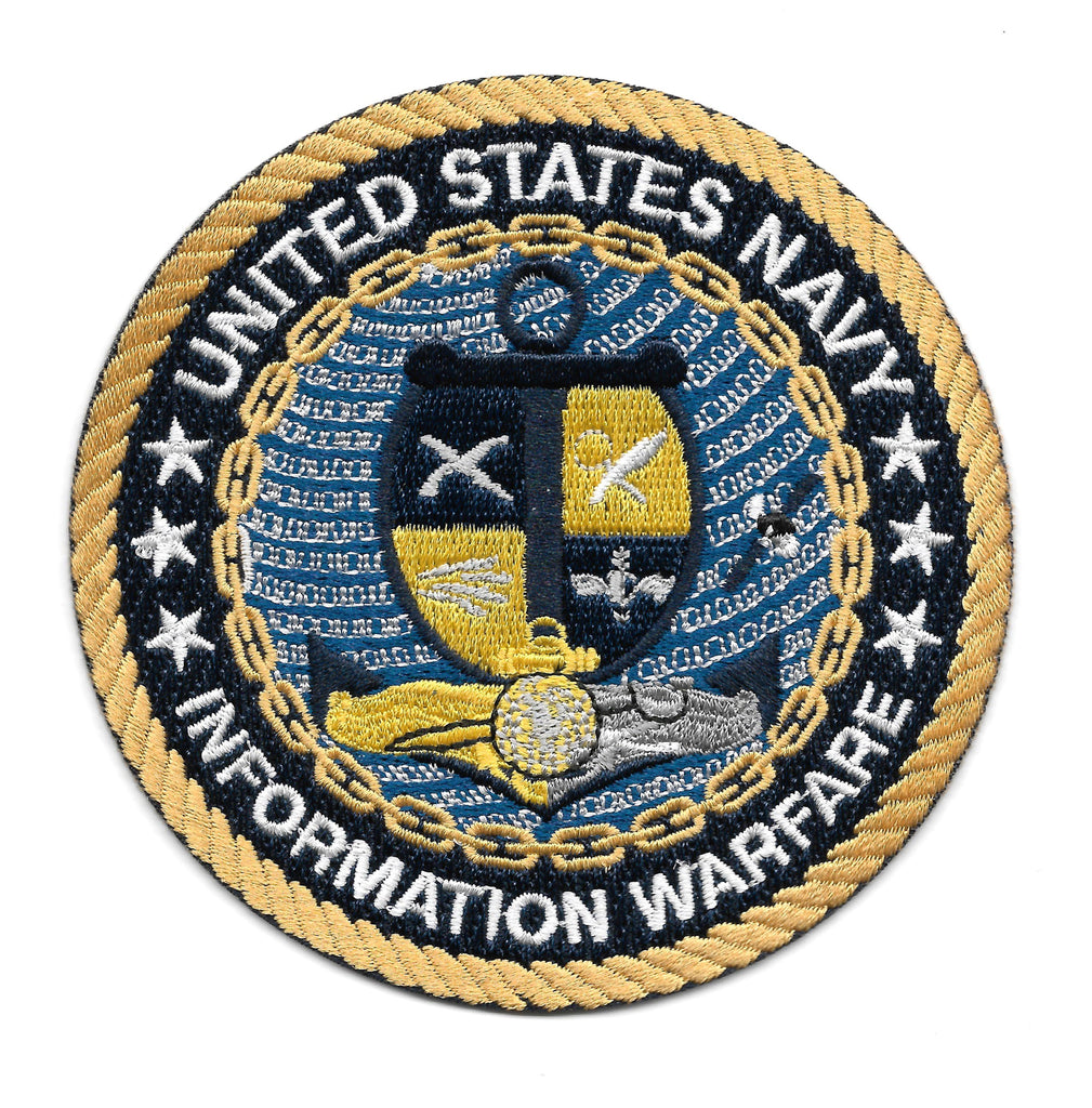 United States Navy Information Warfare Military Patch | USMILITARYPATCH.COM