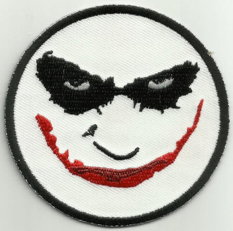 "WHY SO SERIOUS?" JOKER FACE PATCH - Version A