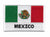 Mexican Iron On Flag Patch