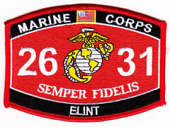 2631 USMC "Electronic Intelligence Intercept Operator Analyst" MOS Military Patch