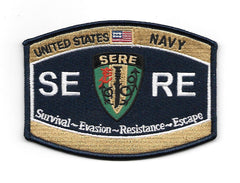 NAVY Rating Special Operations Survival Evasion Resistance Escape Military Patch SERE