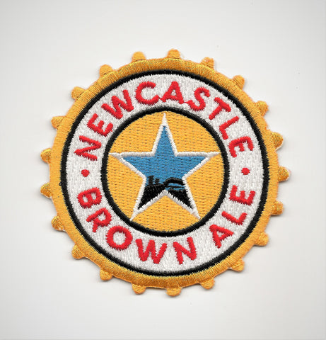 New Castle Brown Ale Biker Patch