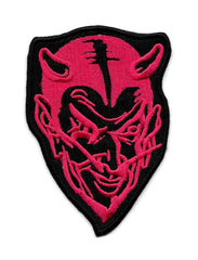 Red Devil Vintage Sew On Patch