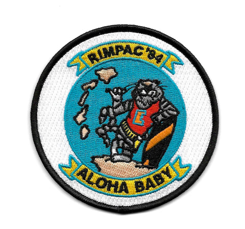 ALOHA BABY - RIMPAC '84 - Tomcat Military Patch
