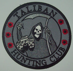 TALIBAN HUNTING CLUB DEATH REAPER HEAD HUNTER HOOK MORALE COMBAT PATCH - SWAT