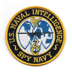 United States Navy US Naval Intelligence SPY NAVY Military Patch