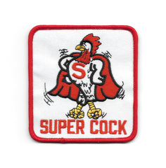 SUPER COCK Biker Patch