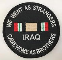 We Went As Strangers Came Home As Brothers IRAQ Patch