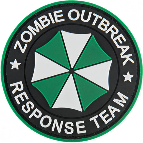 Umbrella Corp. Zombie Outbreak Response Team PVC Hook Backing Patch